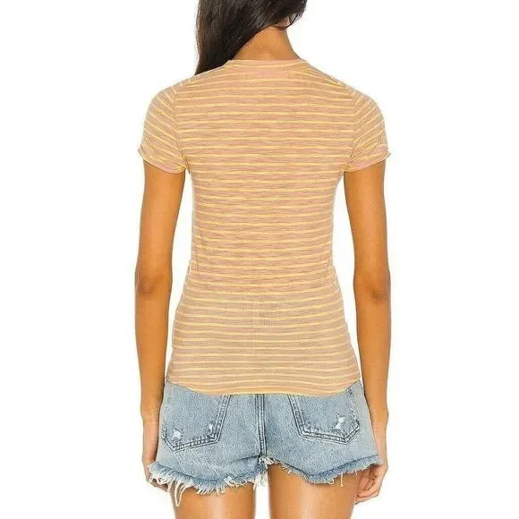 Free People Night Sky Tee Summer Rose Combo Small - Picture 3 of 12